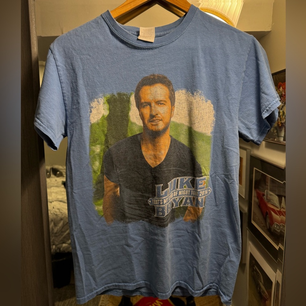 Vintage Luke Bryan Country Music Tour 2014 Shirt